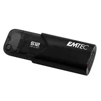 Emtec B110 Click Easy 3.2 USB atmintukas 512GB USB Type-A 3.2 Gen 2 (3.1 Gen 2) Juodas (ECMMD512GB113)