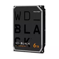 WESTERN DIGITAL WD Black WD6004FZBX 6TB SATA 6Gb/s 3,5 colio 7200 aps./min. kietasis diskas
