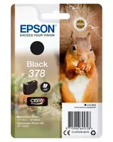 Epson 378 Claria Photo HD kasetė juoda, standartinė talpa, 5,5 ml, 1 vnt., 240 puslapių