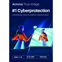 Acronis Cyber Protect Home Office Advanced - 3 kompiuteriai + 50GB Acronis debesies saugykla - 1 metų prenumerata - ESD parsisiuntimas