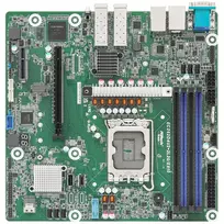 ASRock pagrindinė plokštė EC262D4U2-2L2Q/E810 micro-ATX lizdas 1700 DDR5 tik