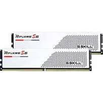 DIMM 64GB DDR5-6000 (2x 32GB) Dual-Kit, Arbeitsspeicher weiß, F5-6000J3040G32GX2-RS5W, Ripjaws S5, INTEL XMP