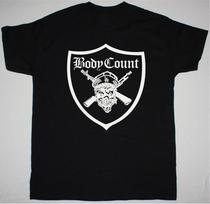 Body Count grupės Klasikiniai marškinėliai Juodi Visų dydžių Medvilniniai L white