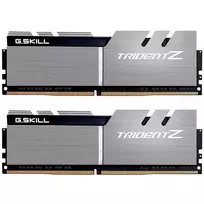 DIMM 32GB DDR4-3200 (2x 16GB) Dual-Kit, Arbeitsspeicher silber/schwarz, F4-3200C16D-32GTZSK, Trident Z, INTEL XMP