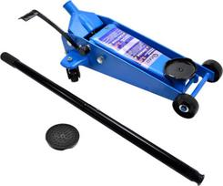 Hydraulinis domkrat 3,5t "varlė" su pedalu, dideli plieniniai ratai
