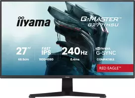 Monitorius IIYAMA G2771HSU-B1 27 colių Fast IPS Full HD 1920x1080 240Hz HDR10 FreeSync G-SYNC suderinamas