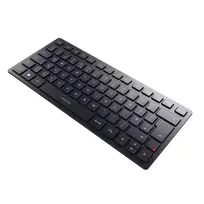 CHERRY KW 9200 MINI klaviatūra universali USB + RF belaidė + Bluetooth QWERTY UK angliškas juoda