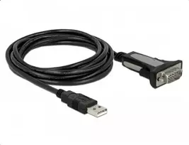 Delock adapteris USB 2.0 A tipo į 1 x nuosekliąją RS-232 DB9, 3 m