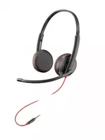 HP Poly Blackwire C3225 Top laidinis ausinių rinkinys, biurui/skambučių centrui, 87 g, juodos spalvos