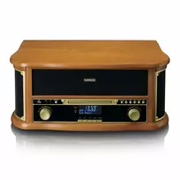 Patefonas Lenco TCD-2571WD 10W Medinis DAB FM Bluetooth