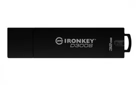 Kingston IronKey D300S 32GB AES 256 XTS šifruota USB atmintinė