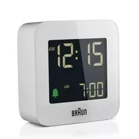 Braun BC08 skaitmeninis žadintuvas baltas