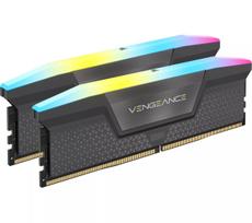 CORSAIR Vengeance RGB 32GB (2x16GB) DDR5 6400MHz CL36 atminties rinkinys juodas