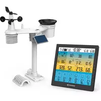 Skaitmeninė orų stotelė Bresser Optics 7003220 Juoda LCD Wi-Fi
