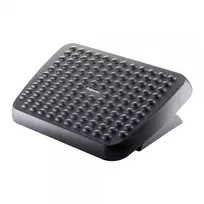 Pėdų atrama Fellowes Standard ergonominė po stalu, juoda, reguliuojamo aukščio, 330 mm plotis