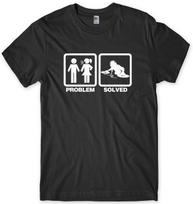 Problem Solved Play Decks DJ Mens Funny Unisex T-Shirt 3XL