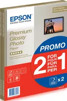 Epson Premium Glossy Photo Popierius - A4 - 2x 15 lapų