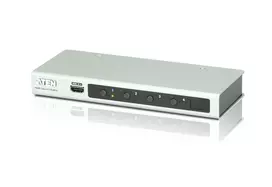 ATEN 4 prievadų 4K HDMI garso/vaizdo jungiklis su IR nuotolinio valdymo pulteliu
