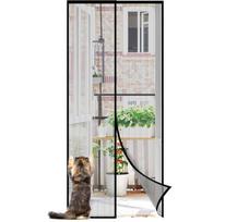 Sekey magnetinis tinklelis nuo uodų durims 80x200 cm, juodas