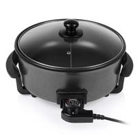 Elektrinė keptuvė Tristar PZ-9135 XL apvali juoda plieninė 1500 W