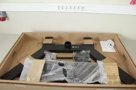 EDBAK TR51c-B mobilus stovas plokščiaekraniams televizoriams, juodas, 37–60 colių