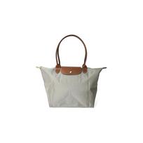 LONGCHAMP Le Pliage Perdirbtos medžiagos Koldūno formos rankinė, Peties rankinė Moteriška Pilka One Size pilka