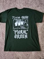 Title Fight Floral Green Short Sleeve Tee Shirt All Size Forest Green MI760 S