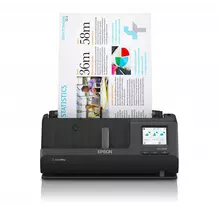 Epson ES-C380W ADF + plokščiasis dokumentų skaitytuvas 600 x 600 DPI A4 Juodas