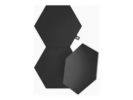 Nanoleaf NL42-0101HX-3PK išplėtimo rinkinys – itin juodi šešiakampiai (riboto leidimo)