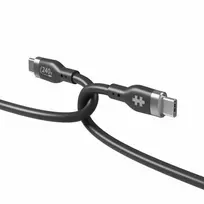 HYPER HyperJuice 240W Silikoninis USB-C į USB-C laidas (2m) - Juodas
