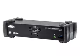 ATEN CS1822 2 prievadų USB 3.0 4K HDMI KVMP™ jungiklis su garso maišytuvu