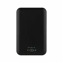 Nešiojama Power Bank FIXED MagZen 6000 mAh — juoda, USB išvestis išmaniesiems telefonams ir planšetėms