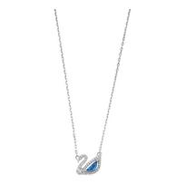 Swarovski Swan Alloy Crystal Necklace Women's Blue 5563464 mėlyna