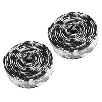EVA Cycling Handlebar Bar Tape Lightweight Road Bike Bicycle Handle Wrap Black & White