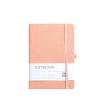MaT store A5 Business Work with Elastic Band Notebook, Notebook, Use, (Pink)