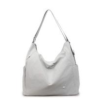 All-purpose Bag  Large Capacity Crossbody Single-shoulder Tote Bag pilka spalva