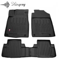 Guminiai 3D kilimėliai HONDA CR-V IV 2012-2016 (Juodos spalvos)