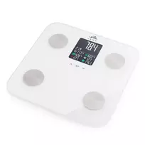 Svarstyklės ETA 378190000 Lena, 180 kg, 100 g tikslumas, KMI matavimas, balta