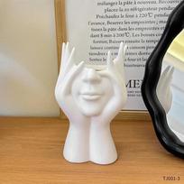Hot 1-2PCS Creative Human Body Art Styling Office Supplies Desktop Storage Pen Holder Makeup Brush Holder Decoration
