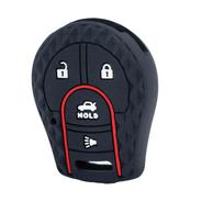 Key Cover for Nissan altima sentra maxima murano rogue pathfinder Anti-Scratch Guard Shockproof Protection Soft Grip Texture Responsive Button Touch juoda