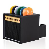 3D spausdintas gitaros mediatoriaus laikiklis su stalčiumi Nešiojamas Vandeniui atsparus Dulkių nepraleidžiantis Medelių laikymo organizatorius Vitrina Dovanų A