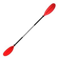 Aluminum Alloy Double-Headed Kayak Paddle raudona