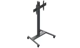 Mobilus TV vežimėlis EDBAK TRE100 42–75 colių ekranams, max apkrova 70 kg, juodas