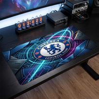 Chelsea FC Printed Large Mouse Pad, Non Slip Soft Rubber Gaming Desk Mat for Office Laptop Computer Decor 30cmx60cm（11.8x23.6inch）