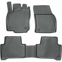 Guminiai (TPE) kilimėliai GuardLiner 3D VOLKSWAGEN Touran (5T) 2015→ (Paaukštintais kraštais)