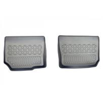 Guminiai (TPE) kilimėliai GuardLiner 3D OPEL Zafira B 2005-2014 (Trečia eilė, Paaukštintais kraštais)