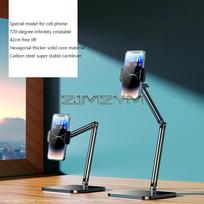 Cell Phone Stand, Stable Phone Stand for Desk, Height Adjustable Phone Holder Stand Compatible with Mobile Phones Tablet