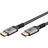 Goobay 75681 - DisplayPort 2.1 kabelis 8K 120 Hz 54Gbit/s - Kabelis - Skaitmeninis/vaizdo/vaizdo (75681)