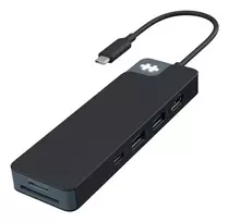 TARGUS Hyperdrive Flex 8 prievadų USB-C centras (juodas)