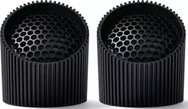LEXON Ray Speaker Magnetinis Garsiakalbių Rinkinys LA132MN3 | 2x3 W | Atsparus Vandeniui | Bluetooth | Juodas | Nešiojamas | Belaidis Ryšys